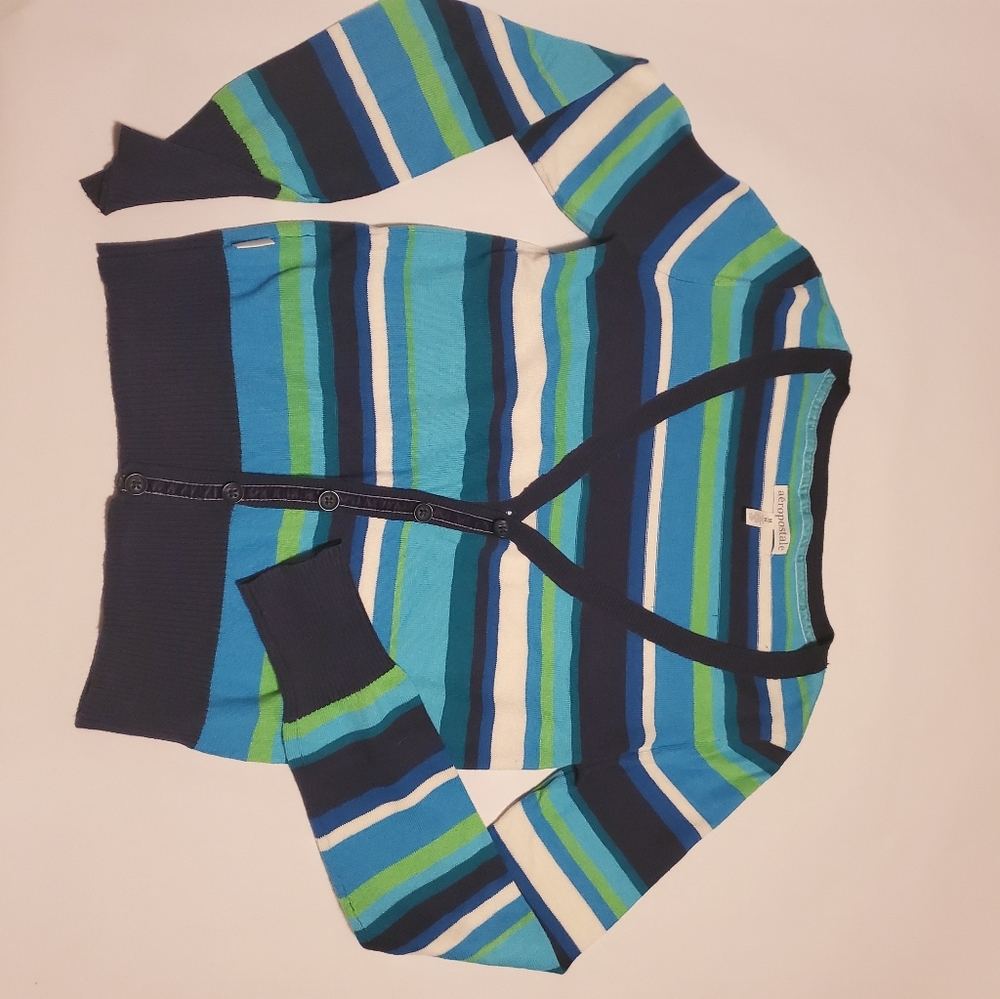 Abercrombie stripped sweater